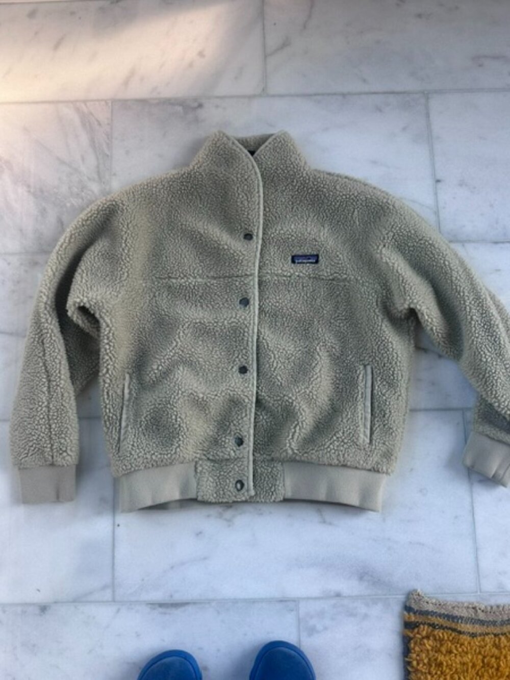 Patagonia Women's Snap front retro pile jacket size L